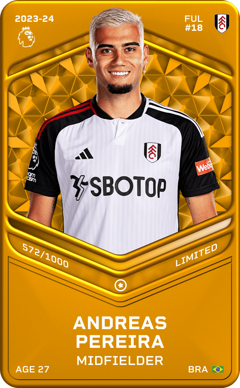 Andreas Pereira 2023-24 • Limited 572/1000
