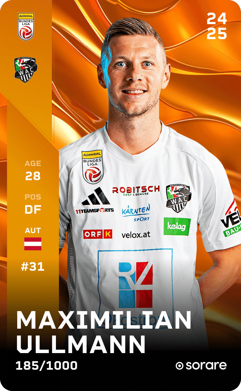 Maximilian Ullmann 2024-25 • Limited 185/1000