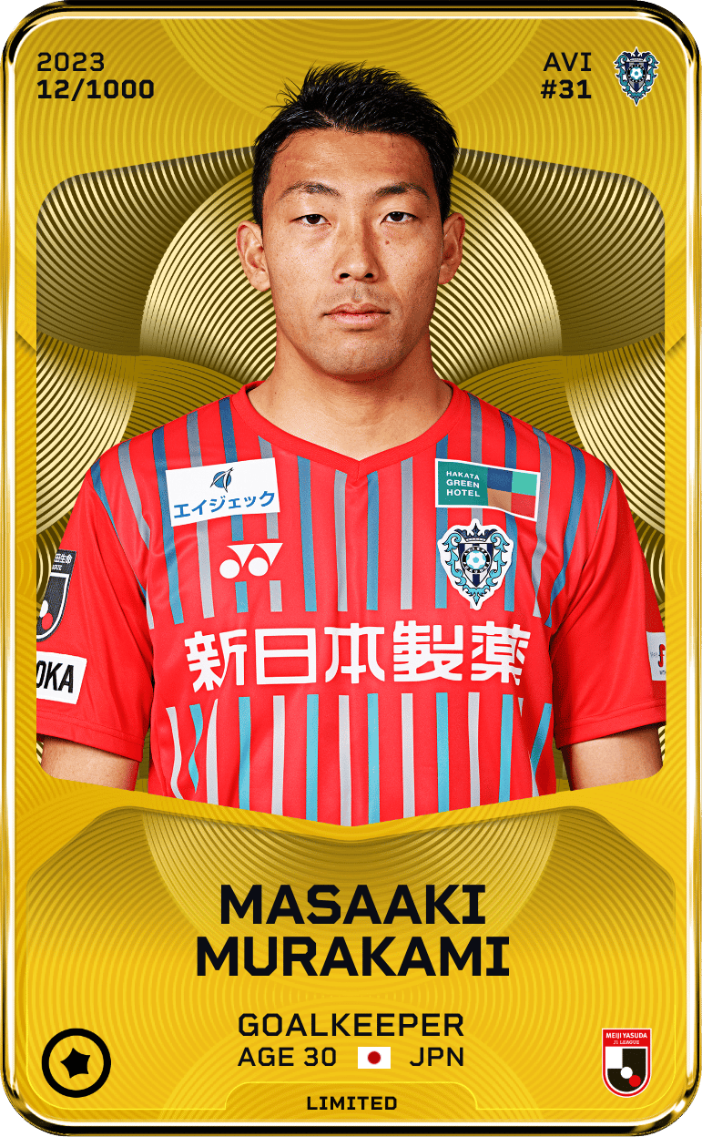 Masaaki Murakami 2023-24 • Limited 12/1000