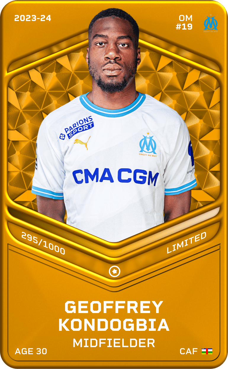 Geoffrey Kondogbia 2023-24 • Limited 295/1000