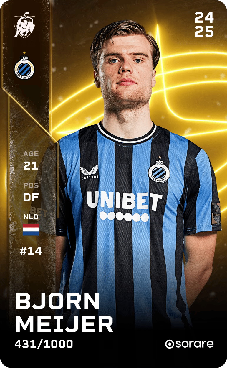 Bjorn Meijer 2024-25 • Limited 431/1000