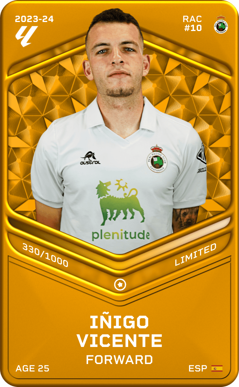 Iñigo Vicente 2023-24 • Limited 330/1000
