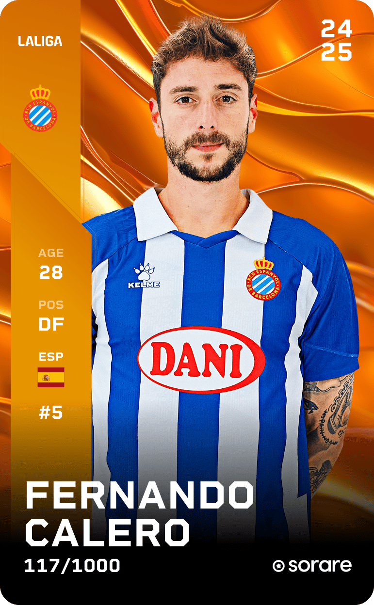 Fernando Calero 2024-25 • Limited 117/1000