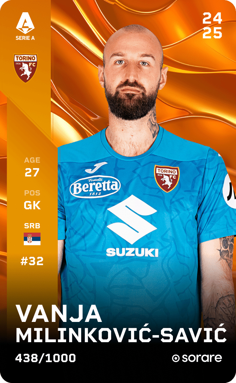 Vanja Milinković-Savić 2024-25 • Limited 438/1000