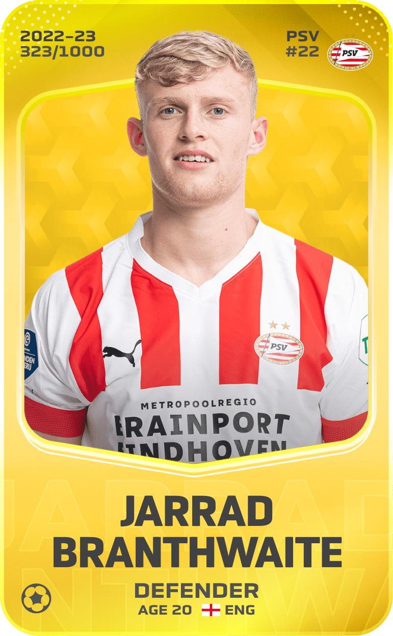 Jarrad Branthwaite 2022-23 • Limited 323/1000