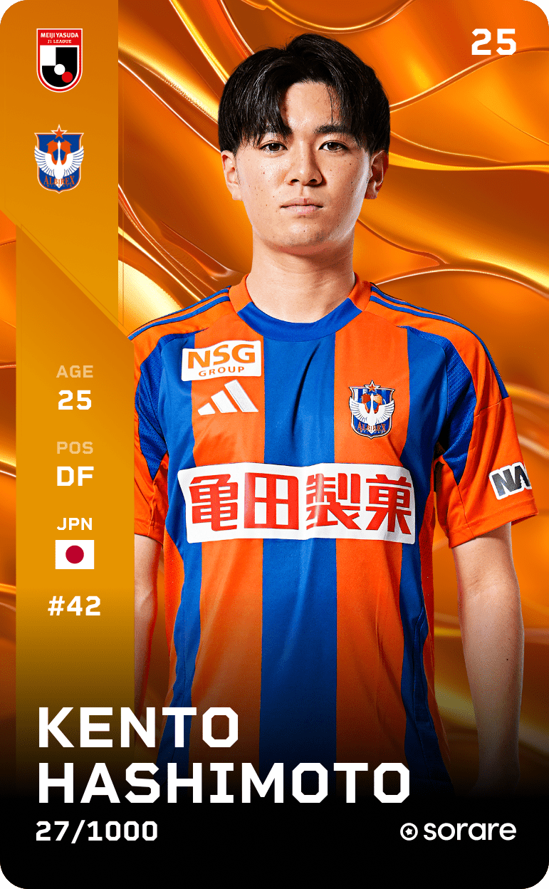 Kento Hashimoto 2025-26 • Limited 27/1000