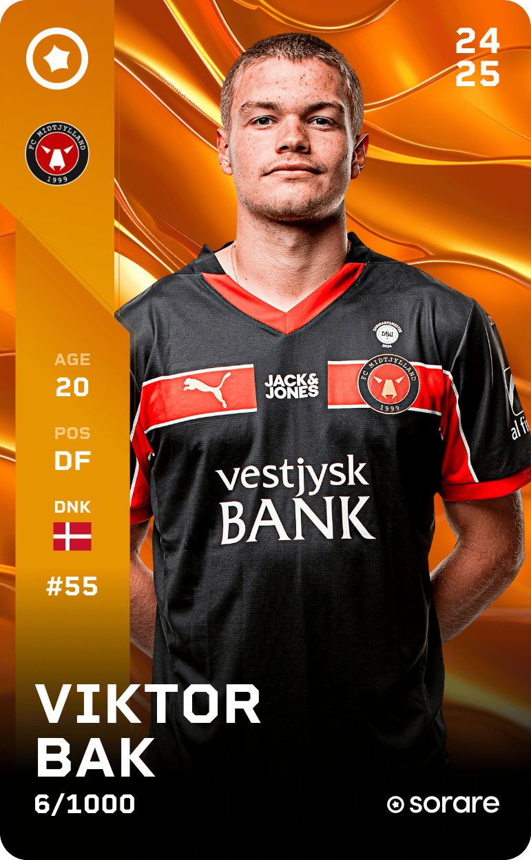 Viktor Bak 2024-25 • Limited 6/1000