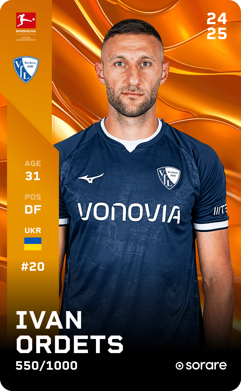 Ivan Ordets 2024-25 • Limited 550/1000