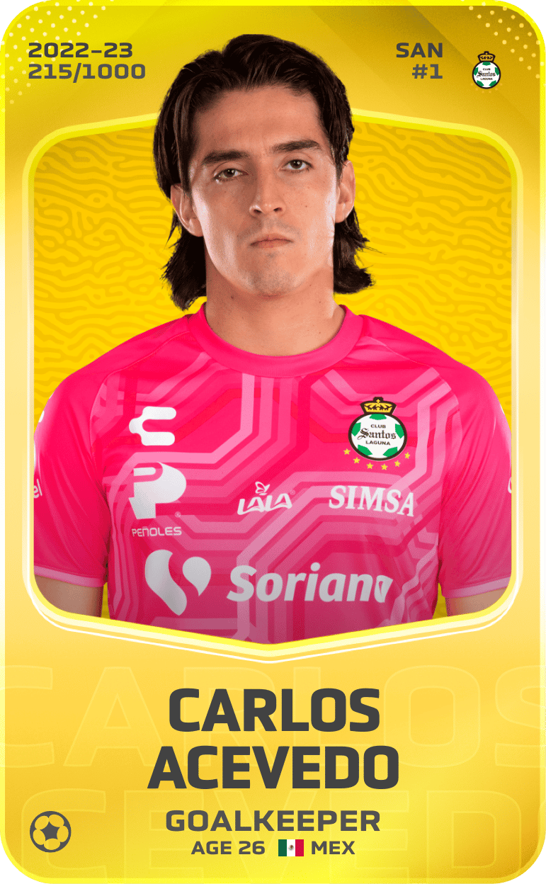 Carlos Acevedo 2022-23 • Limited 215/1000