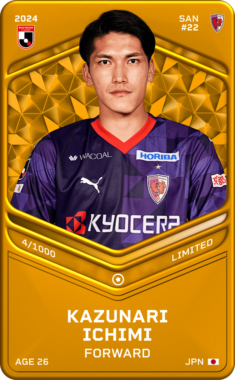 Kazunari Ichimi 2024-25 • Limited 4/1000