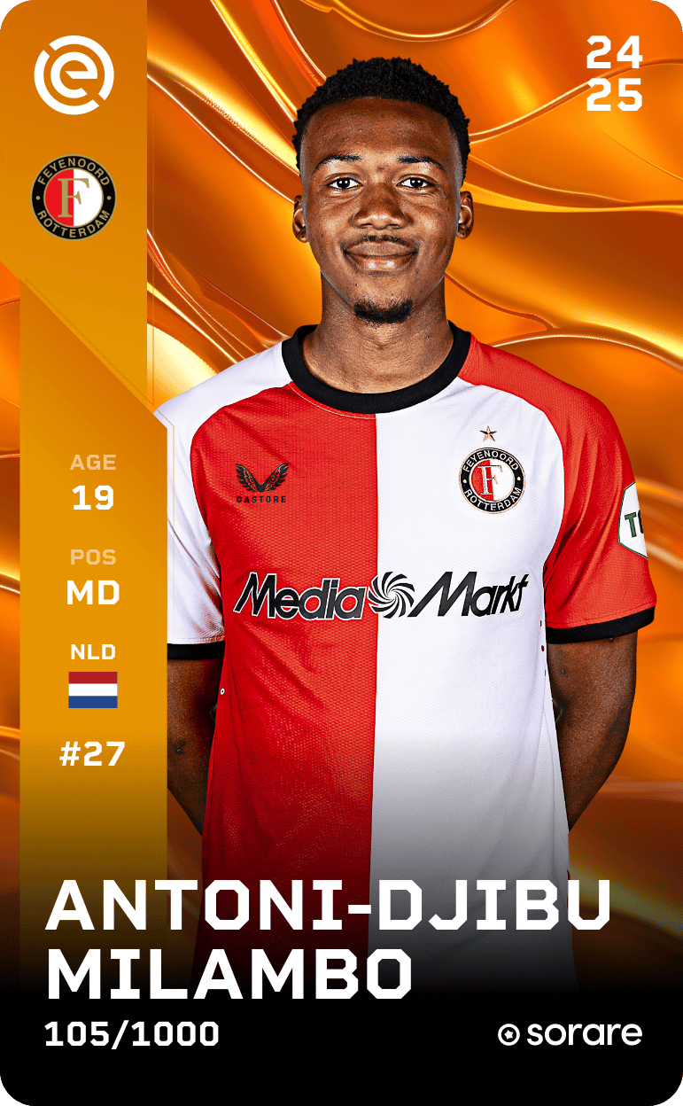 Antoni-Djibu Milambo 2024-25 • Limited 105/1000