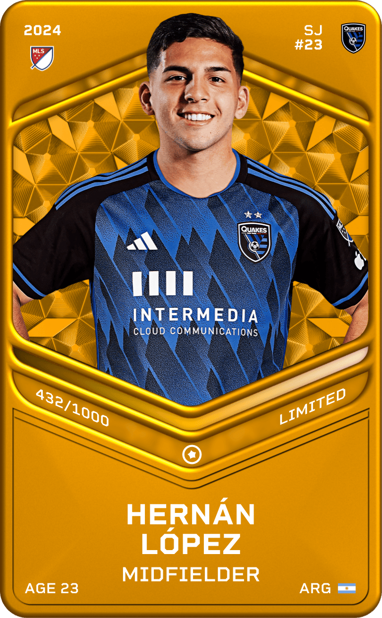 Hernán López 2024-25 • Limited 432/1000