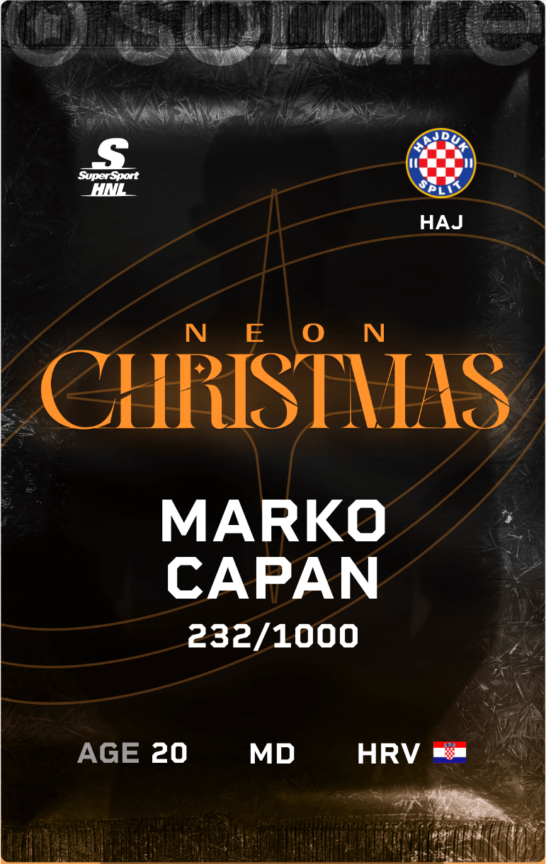 Marko Capan 2024-25 • Limited 232/1000