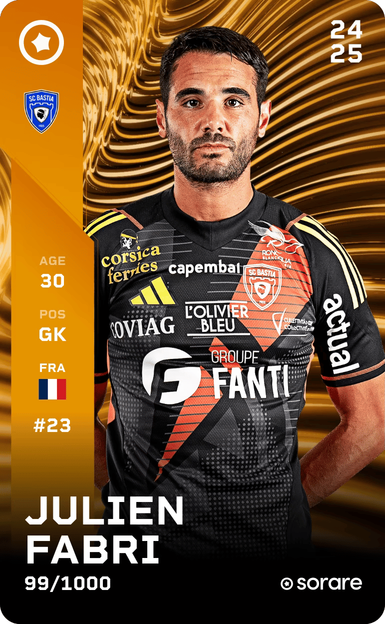 Julien Fabri 2024-25 • Limited 99/1000