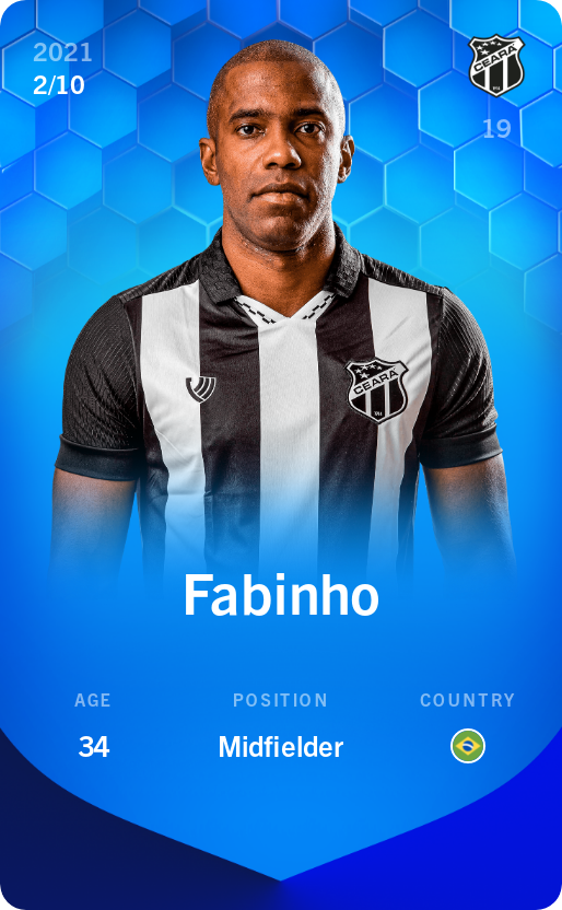 Sorare - Sorare Official - Fabinho 2021-22 • Super Rare 2/10 - NFT # 105291742444565968672051850597197797492174604573781247875165883745241897748461