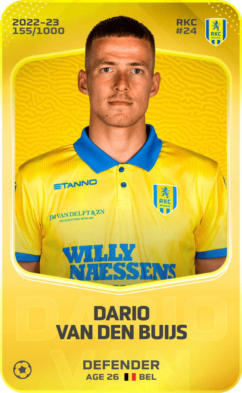 Dario Van den Buijs 2022-23 • Limited 155/1000
