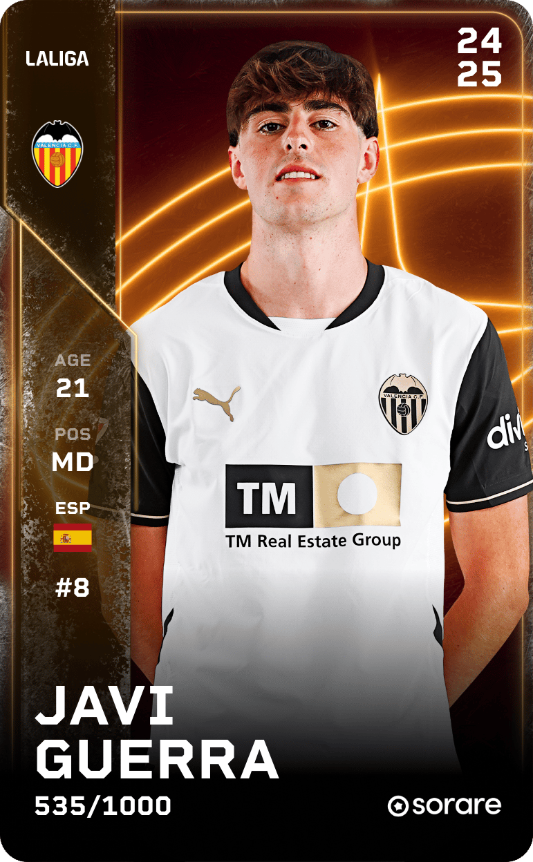 Javi Guerra 2024-25 • Limited 535/1000