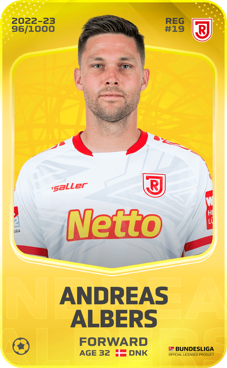 Andreas Albers 2022-23 • Limited 96/1000