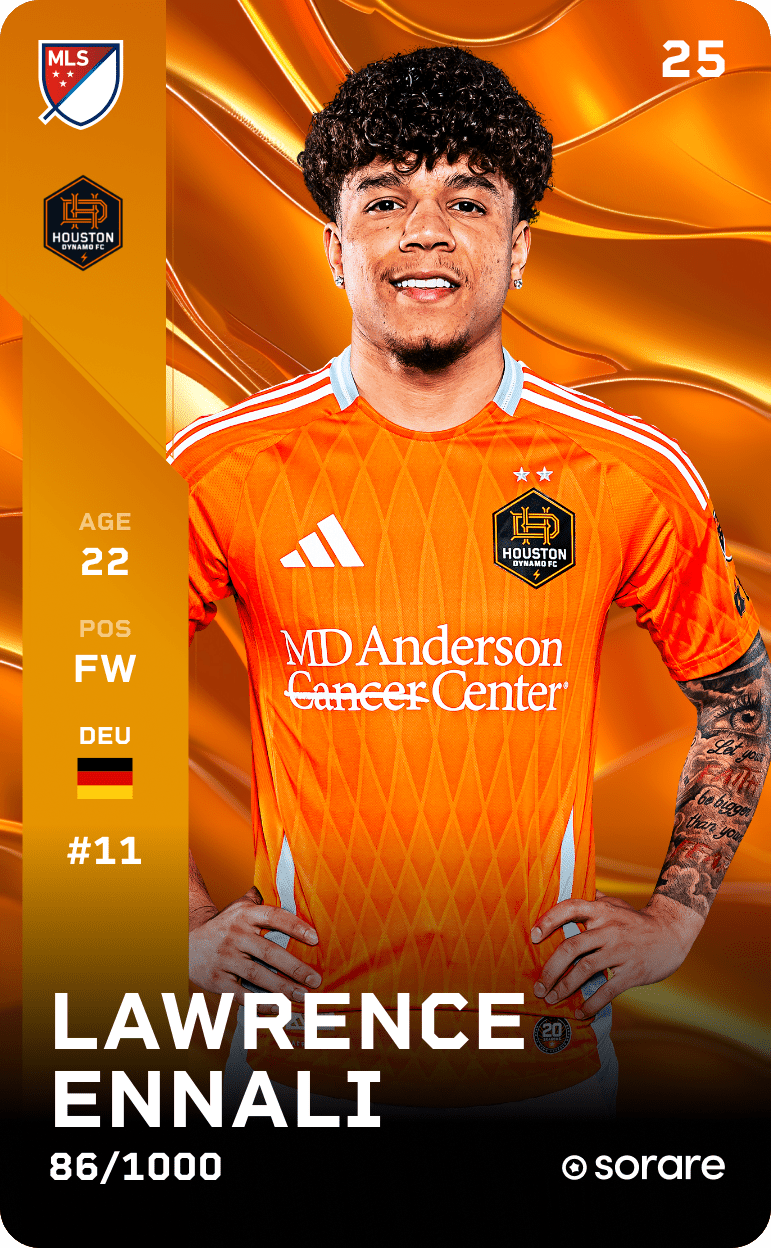 Lawrence Ennali 2025-26 • Limited 86/1000