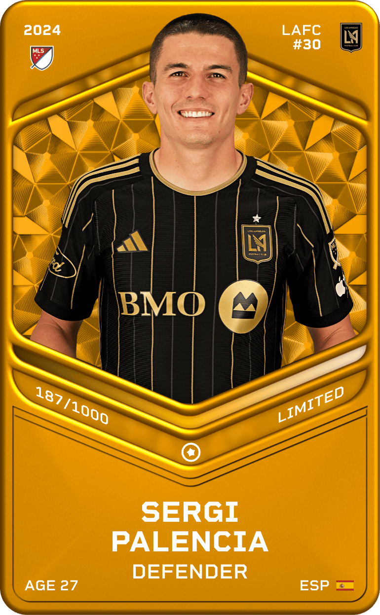 Sergi Palencia 2024-25 • Limited 187/1000