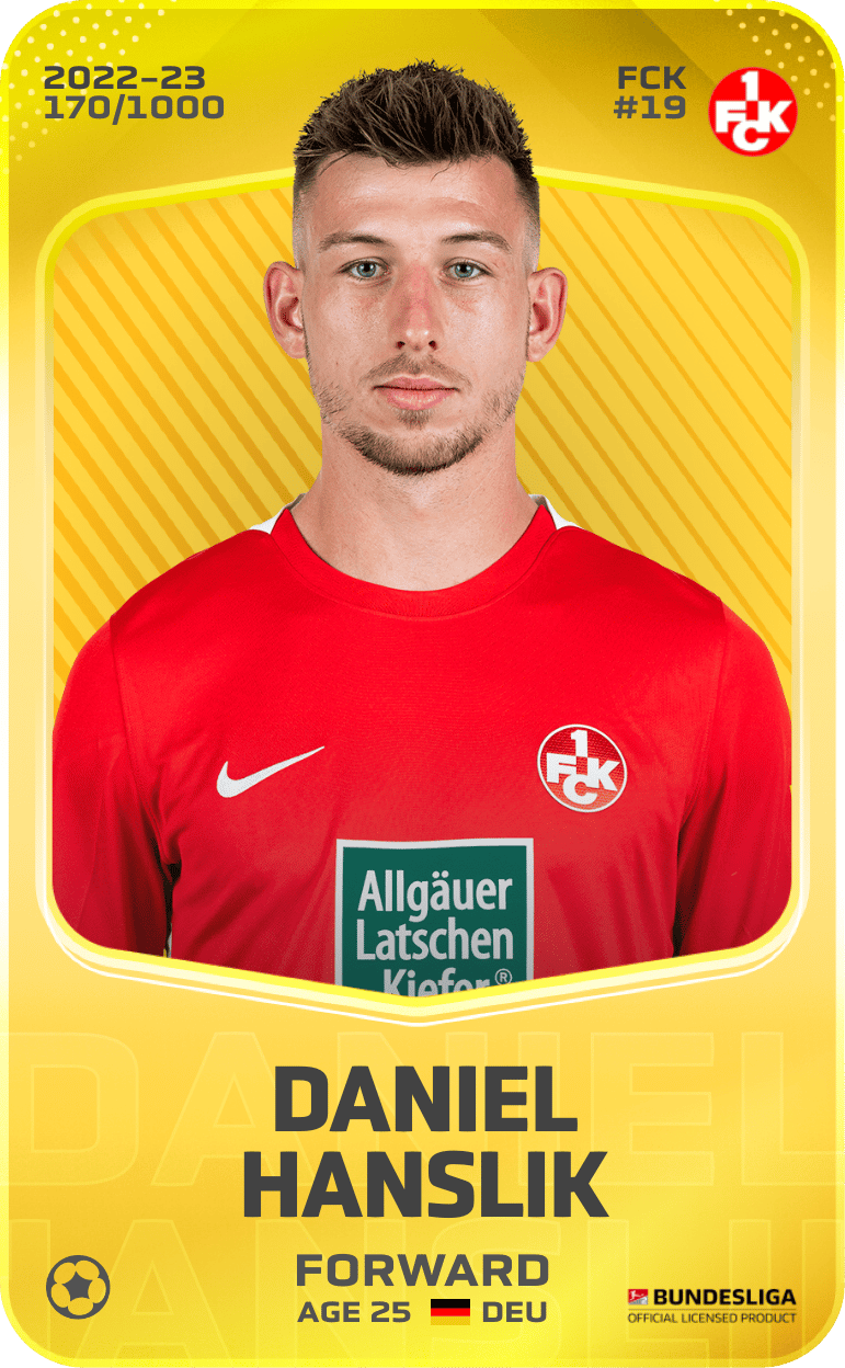 Daniel Hanslik 2022-23 • Limited 170/1000
