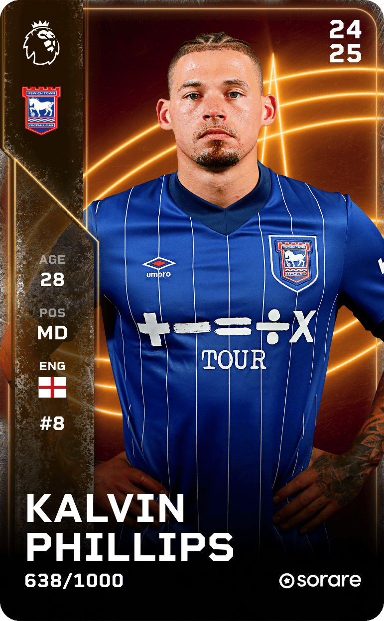 Kalvin Phillips 2024-25 • Limited 638/1000