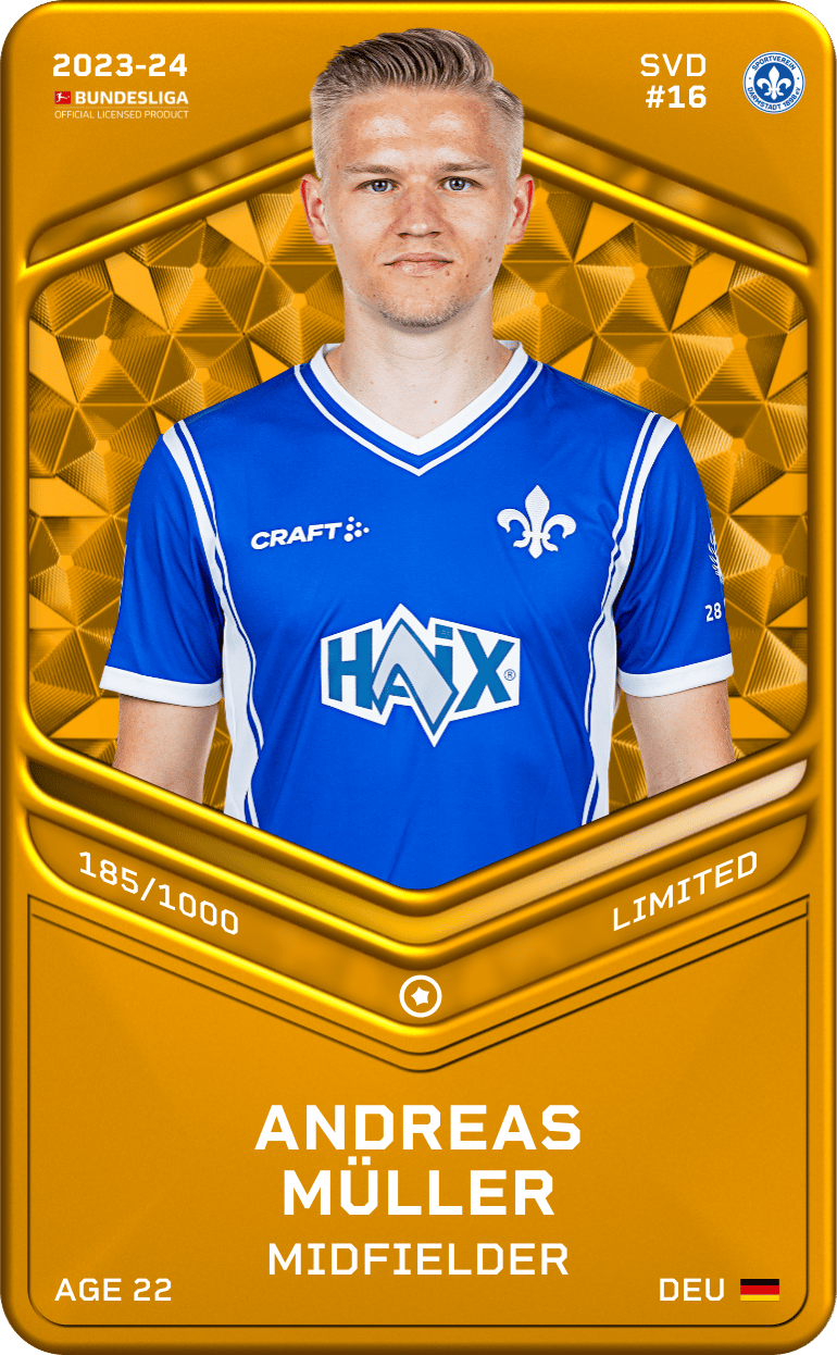 Andreas Müller 2023-24 • Limited 185/1000