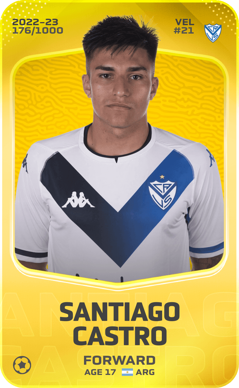 Santiago Castro 2022-23 • Limited 176/1000
