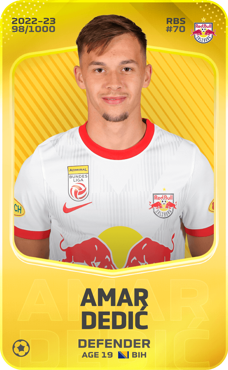 Amar Dedić 2022-23 • Limited 98/1000