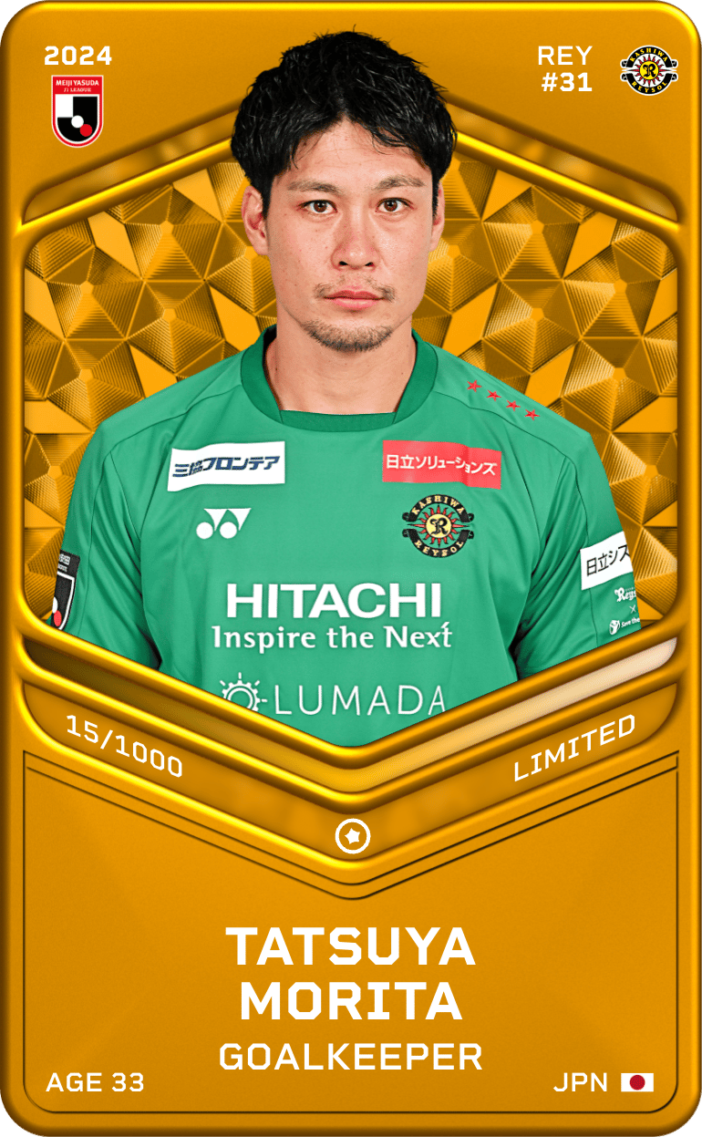 Tatsuya Morita 2024-25 • Limited 15/1000