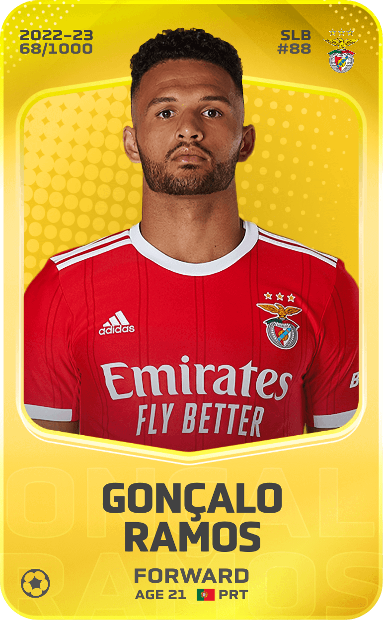 Gonçalo Ramos 2022-23 • Limited 68/1000