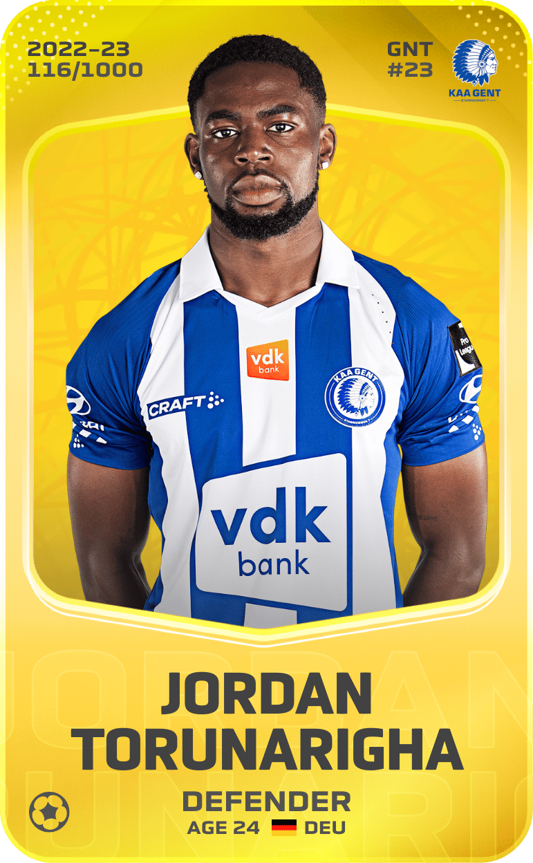 Jordan Torunarigha 2022-23 • Limited 116/1000