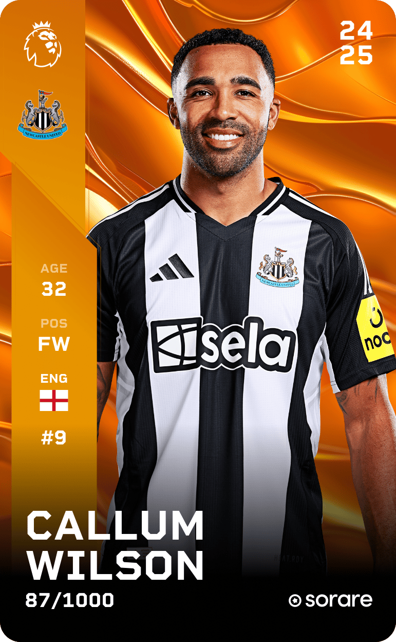 Callum Wilson 2024-25 • Limited 87/1000