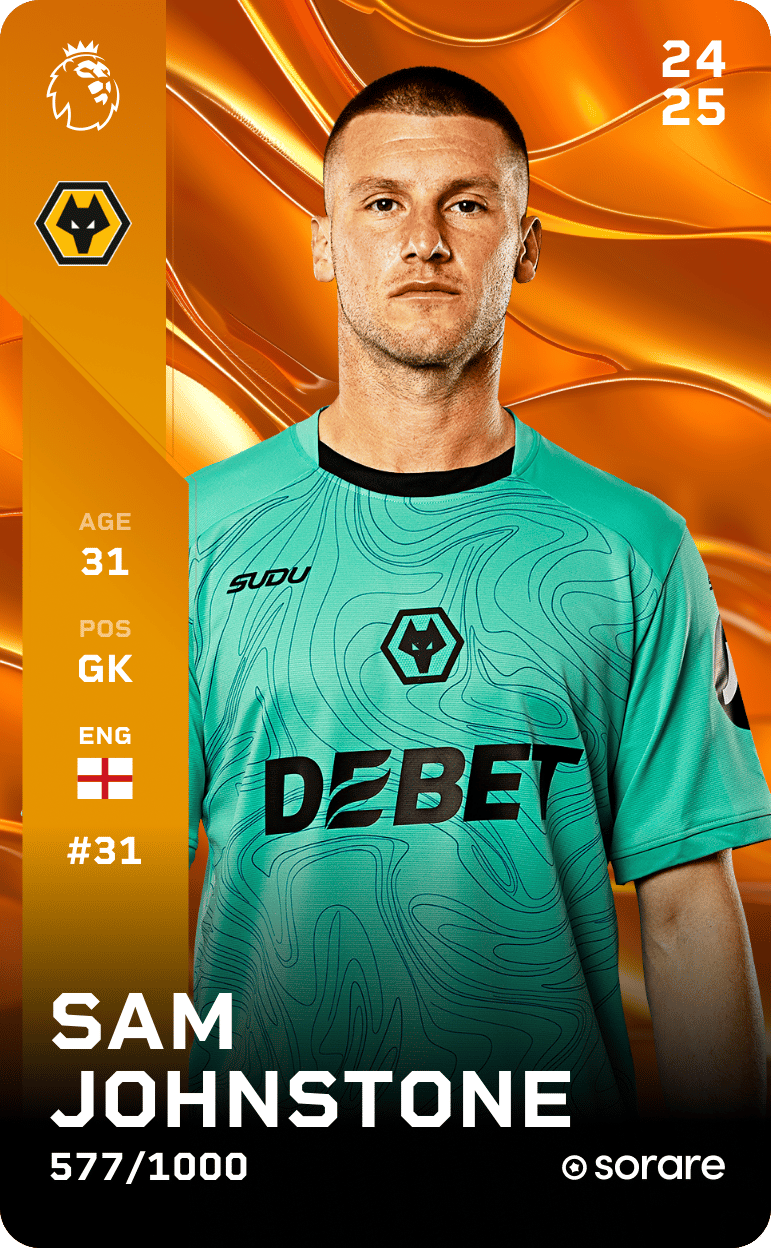 Sam Johnstone 2024-25 • Limited 577/1000
