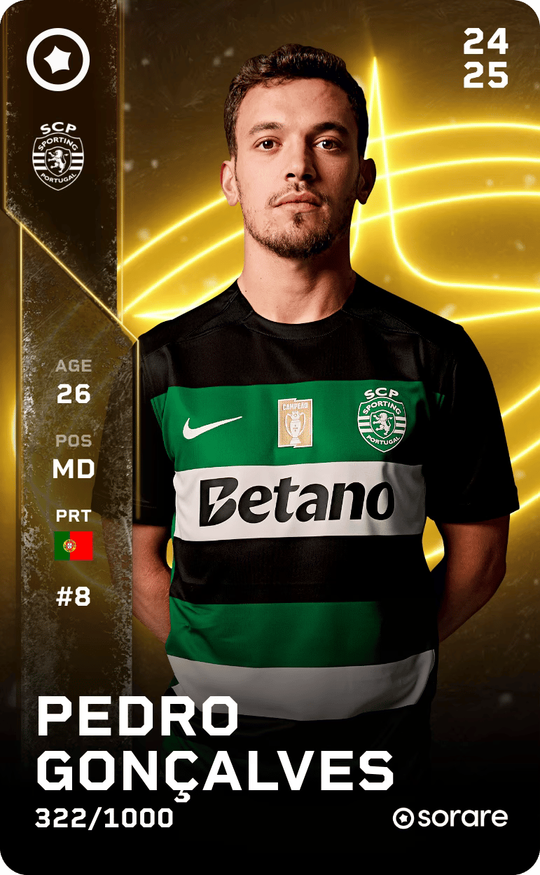 Pedro Gonçalves 2024-25 • Limited 322/1000