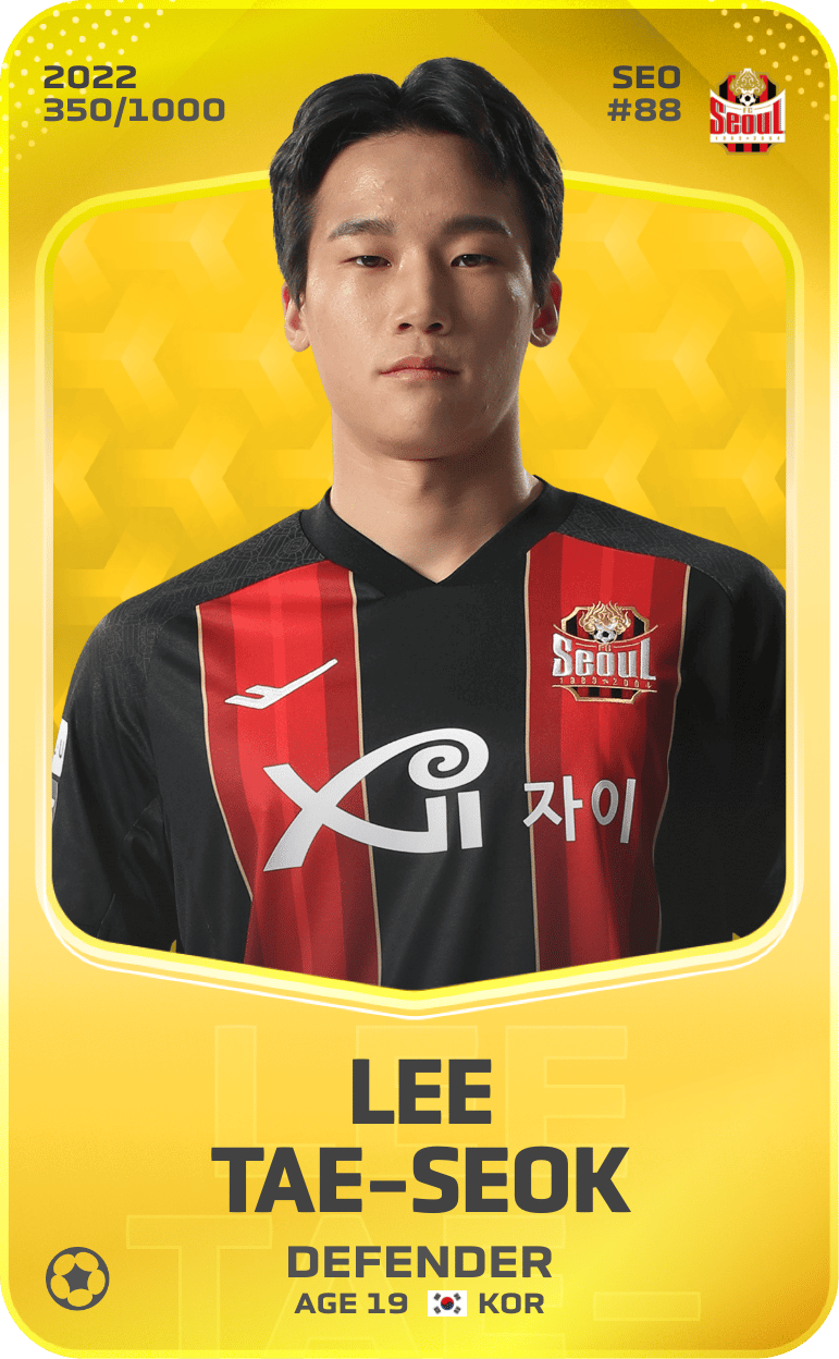 Lee Tae-Seok 2022-23 • Limited 350/1000