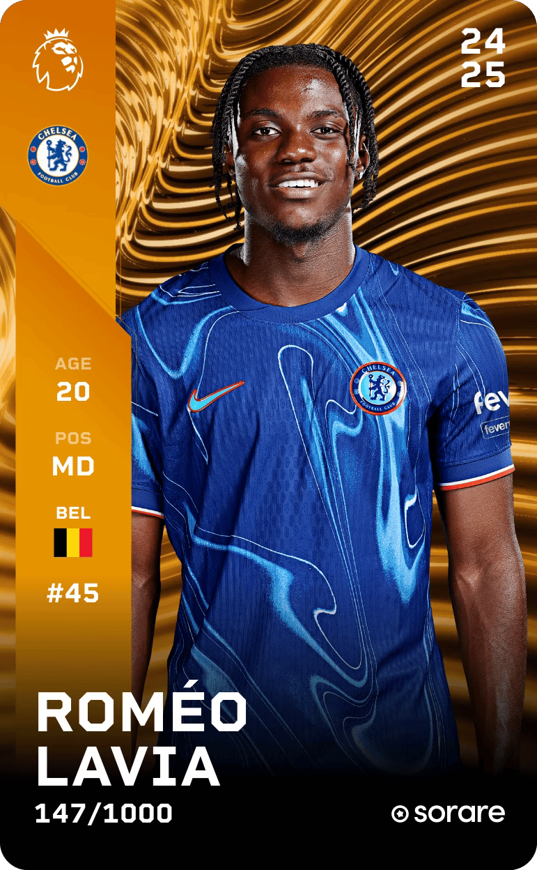Roméo Lavia 2024-25 • Limited 147/1000