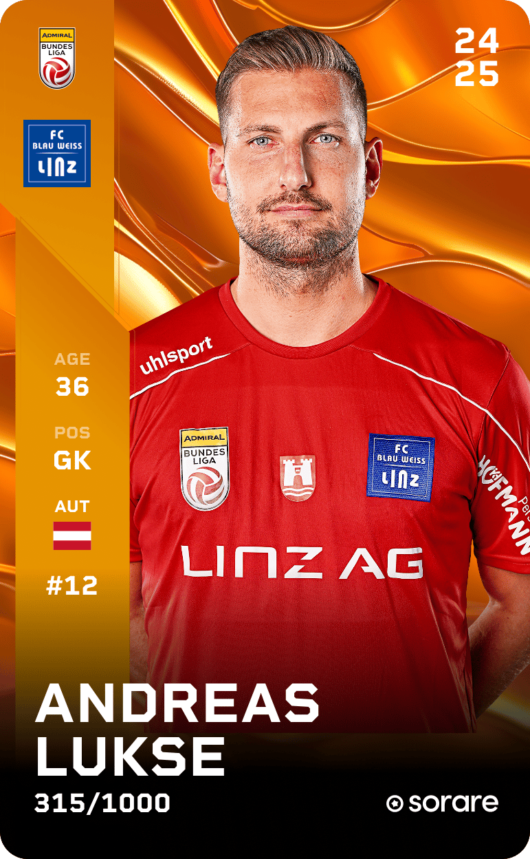 Andreas Lukse 2024-25 • Limited 315/1000
