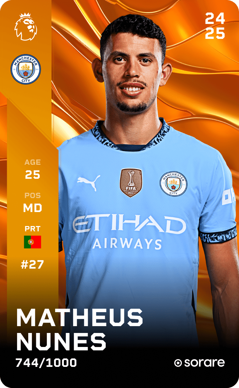 Matheus Nunes 2024-25 • Limited 744/1000
