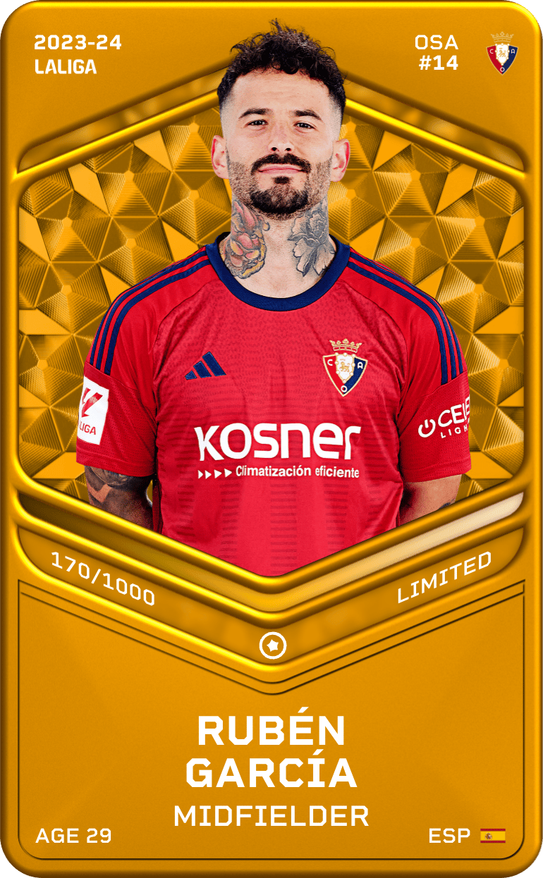 Rubén García 2023-24 • Limited 170/1000