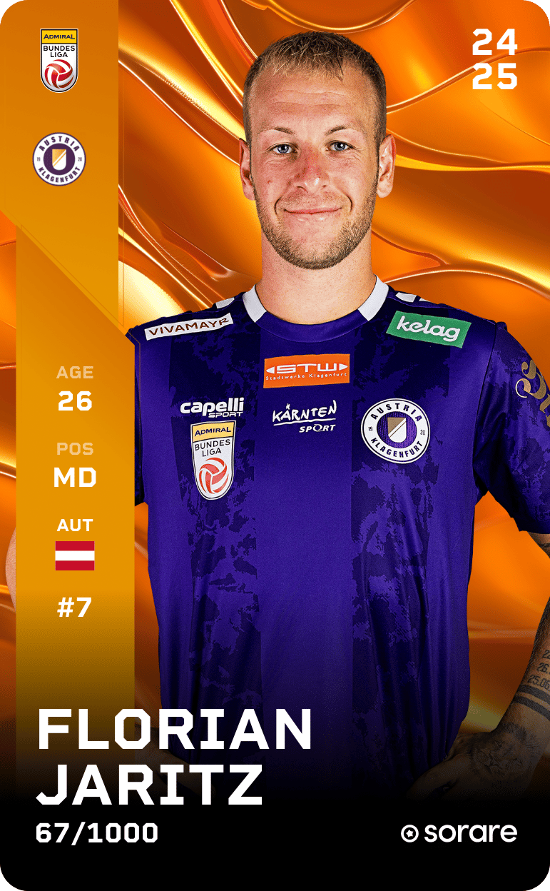 Florian Jaritz 2024-25 • Limited 67/1000