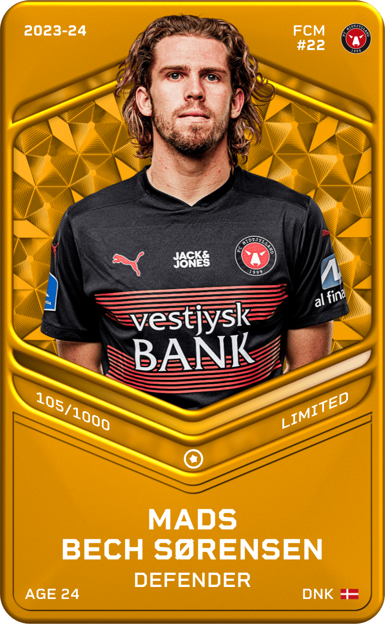 Mads Bech Sørensen 2023-24 • Limited 105/1000
