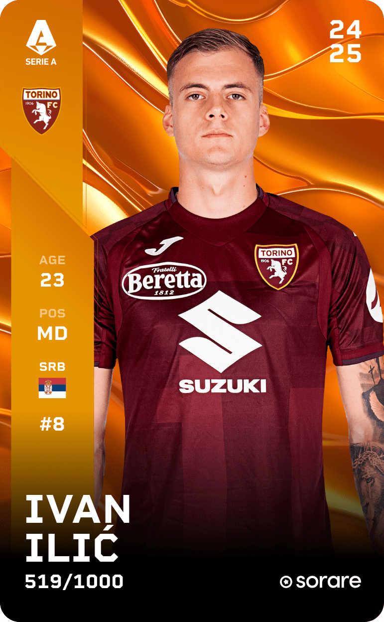 Ivan Ilić 2024-25 • Limited 519/1000