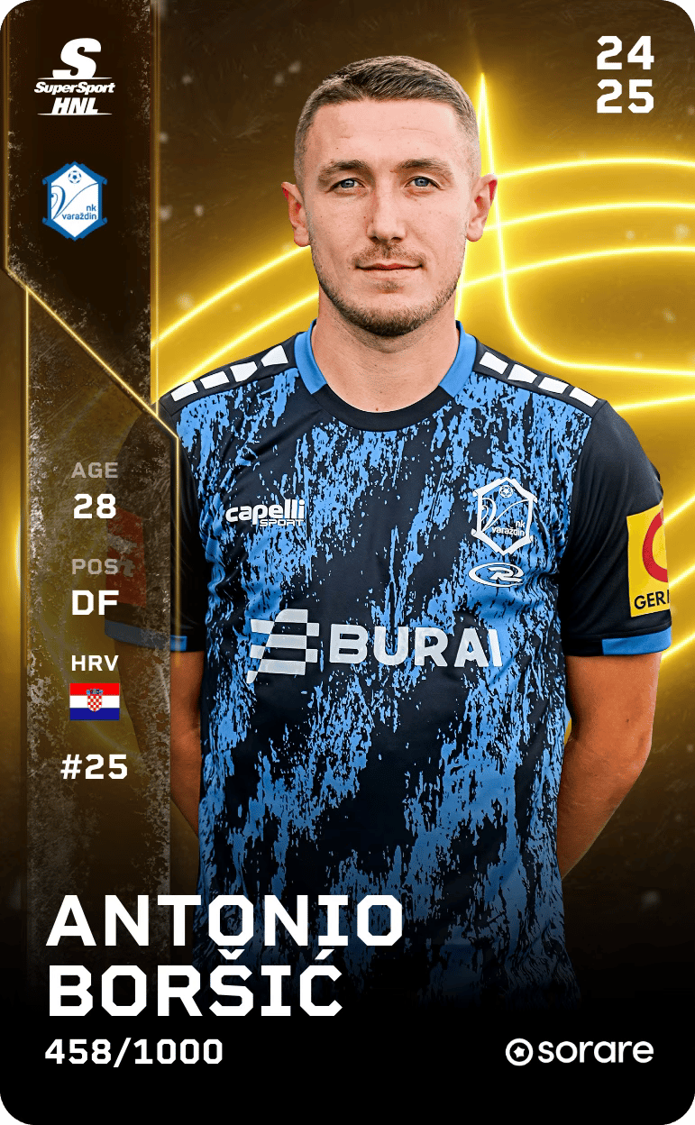Antonio Boršić 2024-25 • Limited 458/1000