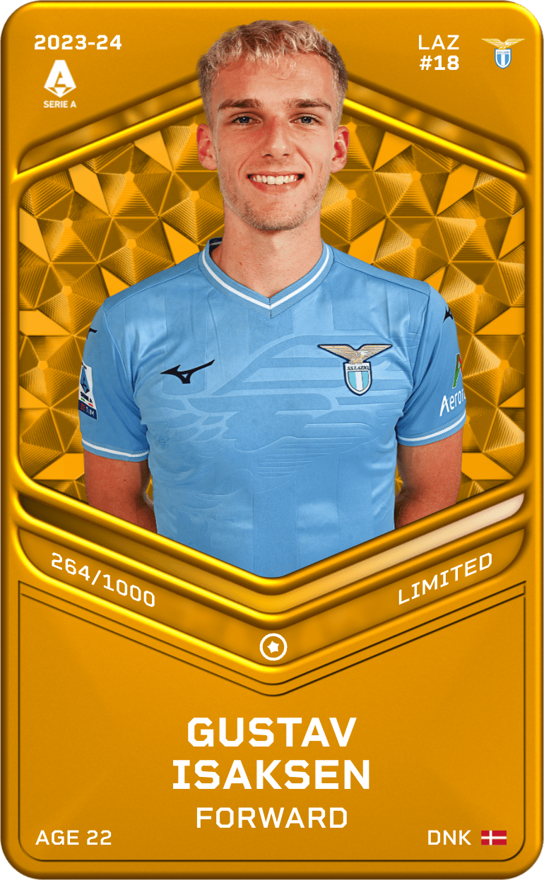 Gustav Isaksen 2023-24 • Limited 264/1000