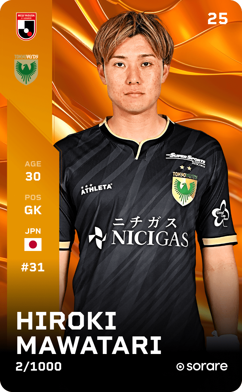 Hiroki Mawatari 2025-26 • Limited 2/1000