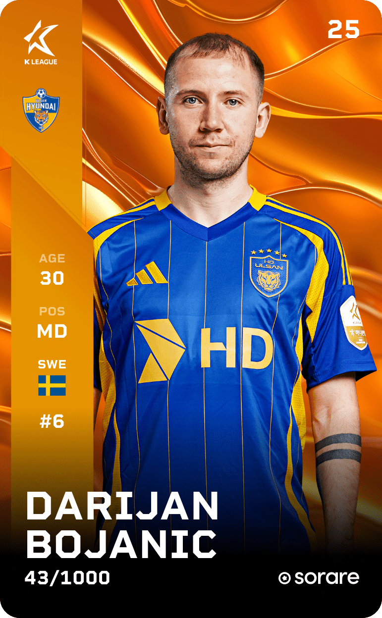 Darijan Bojanić 2025-26 • Limited 43/1000