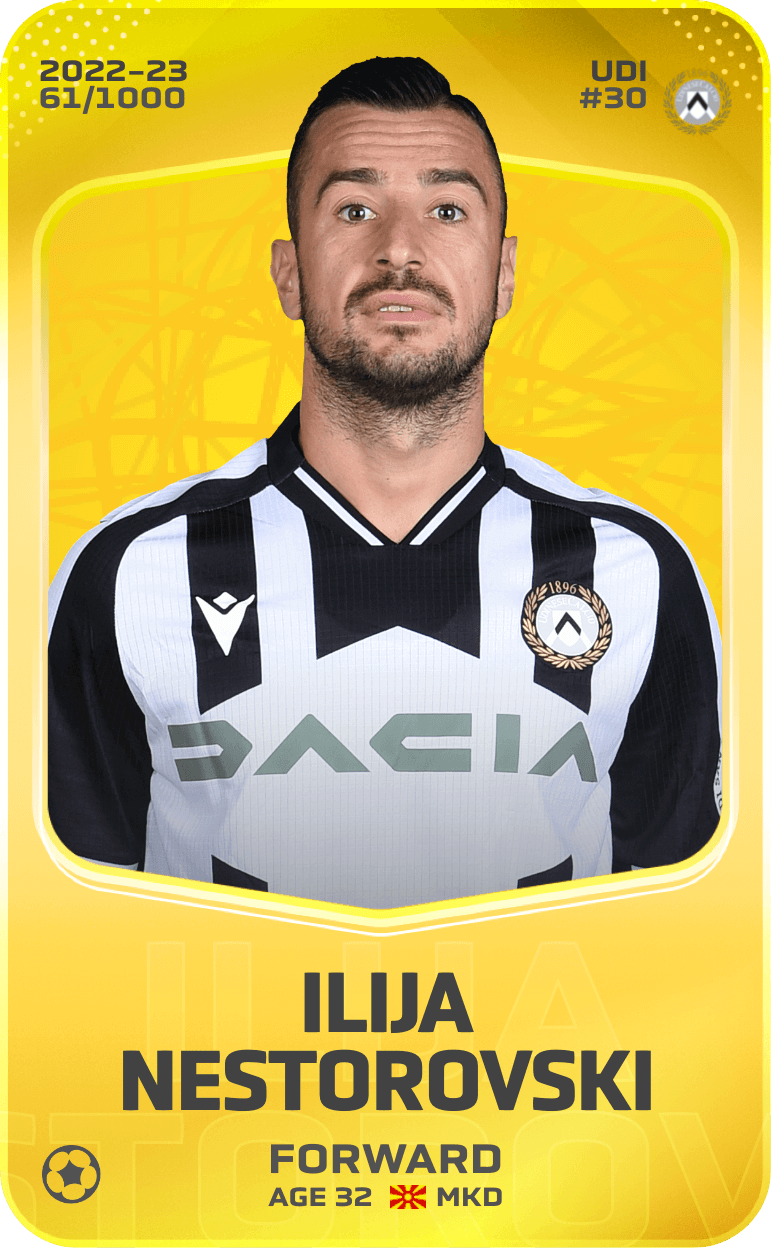 Ilija Nestorovski 2022-23 • Limited 61/1000