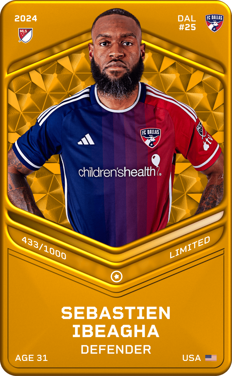 Sebastien Ibeagha 2024-25 • Limited 433/1000