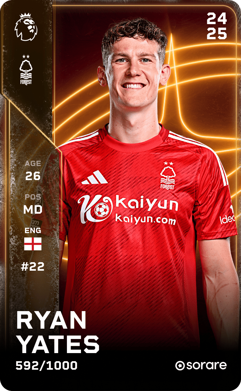 Ryan Yates 2024-25 • Limited 592/1000